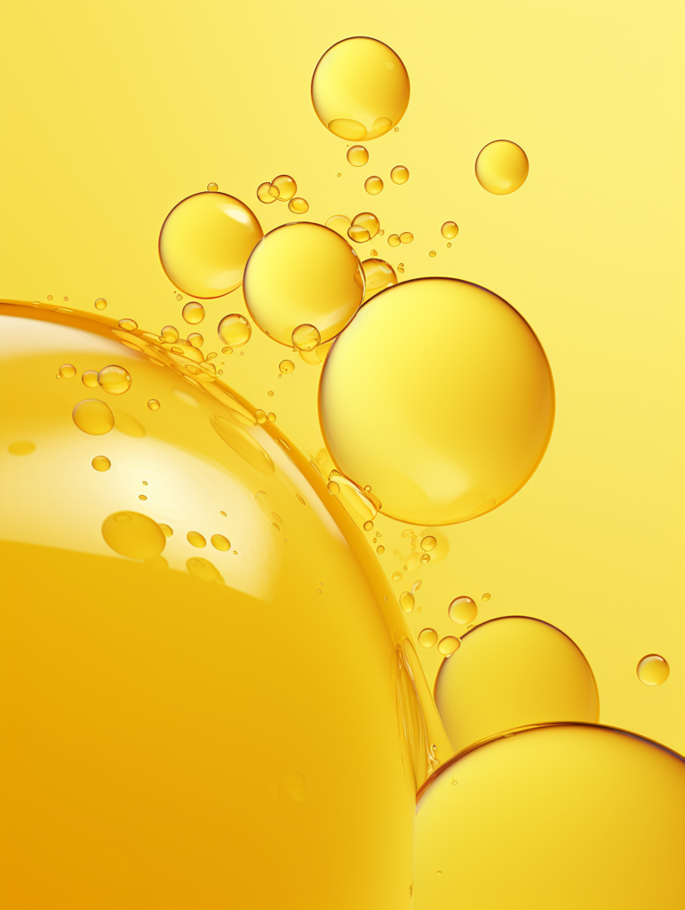 黄色泡泡纹理背景粉色山脉背景素材