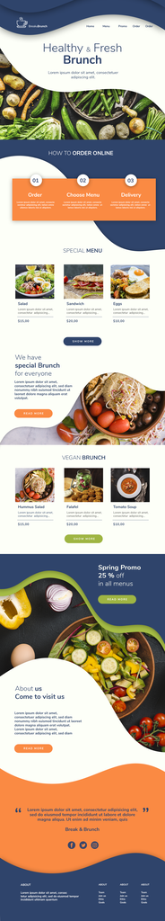 国外美食电商详情页英文欧美简洁英文字母