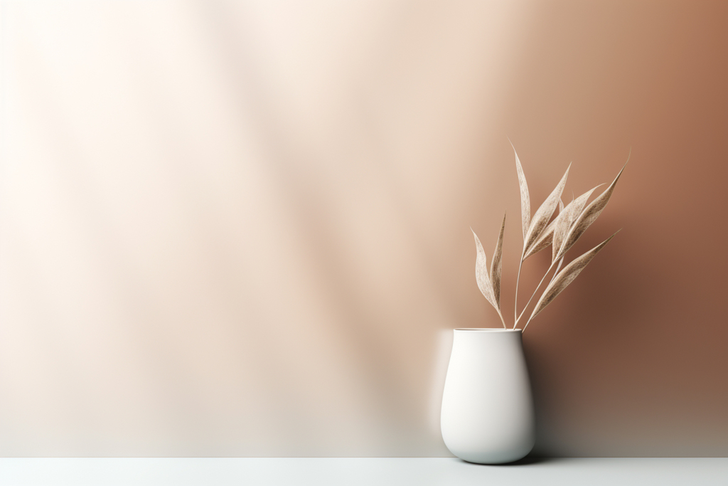 小清新电商展示台促销展示台背景