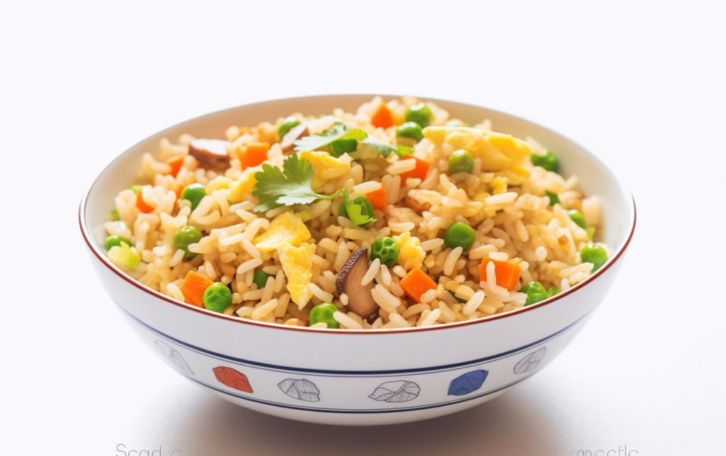 盖浇饭炒饭美食摄影图素材图片