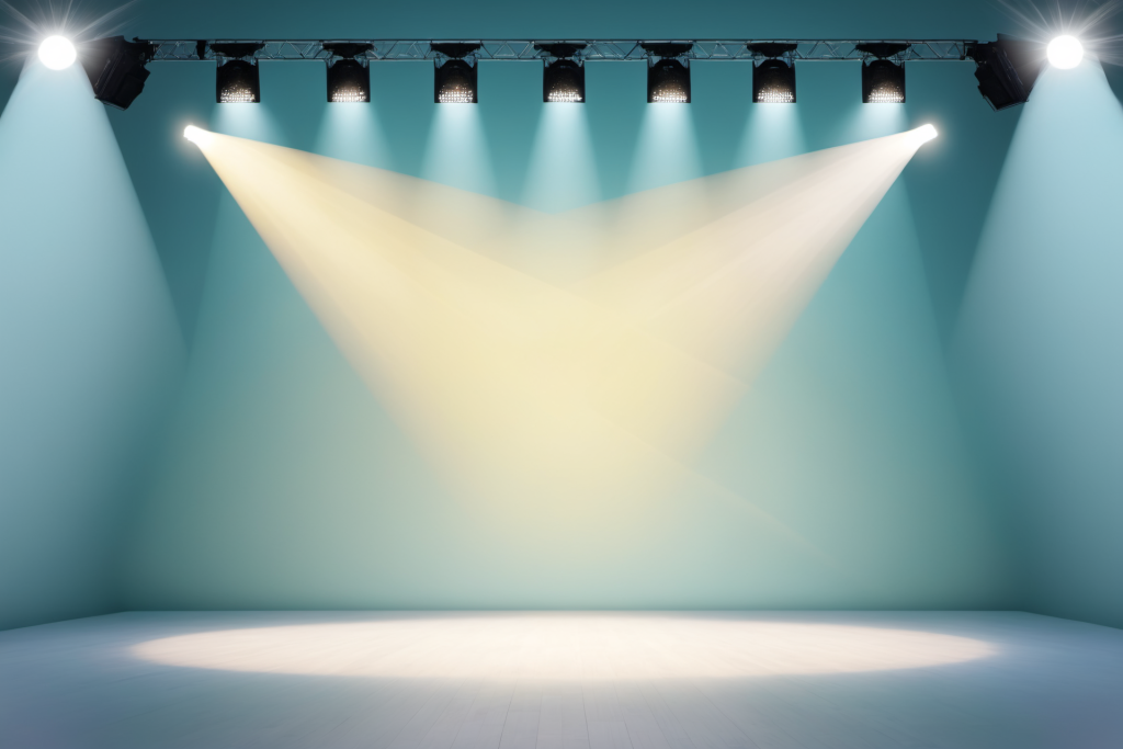 聚光灯灯光霓虹灯摄影图片