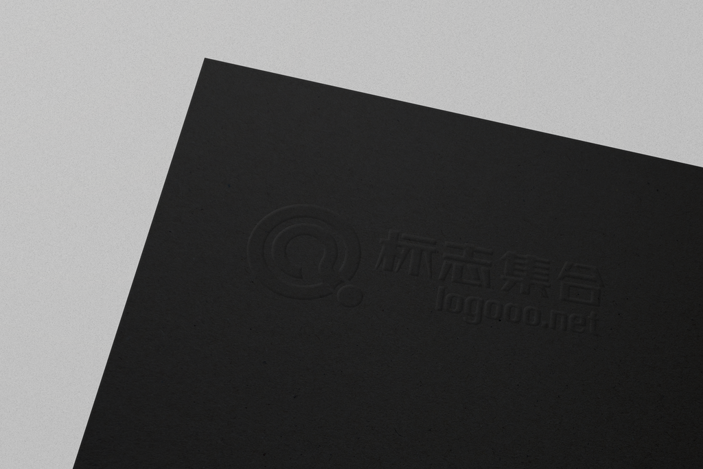 大气唯美LOGO样机