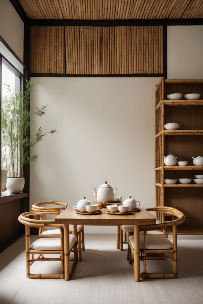 简约茶艺茶室室内设计效果图摄影图png下载_编号619605978735842320-设图网