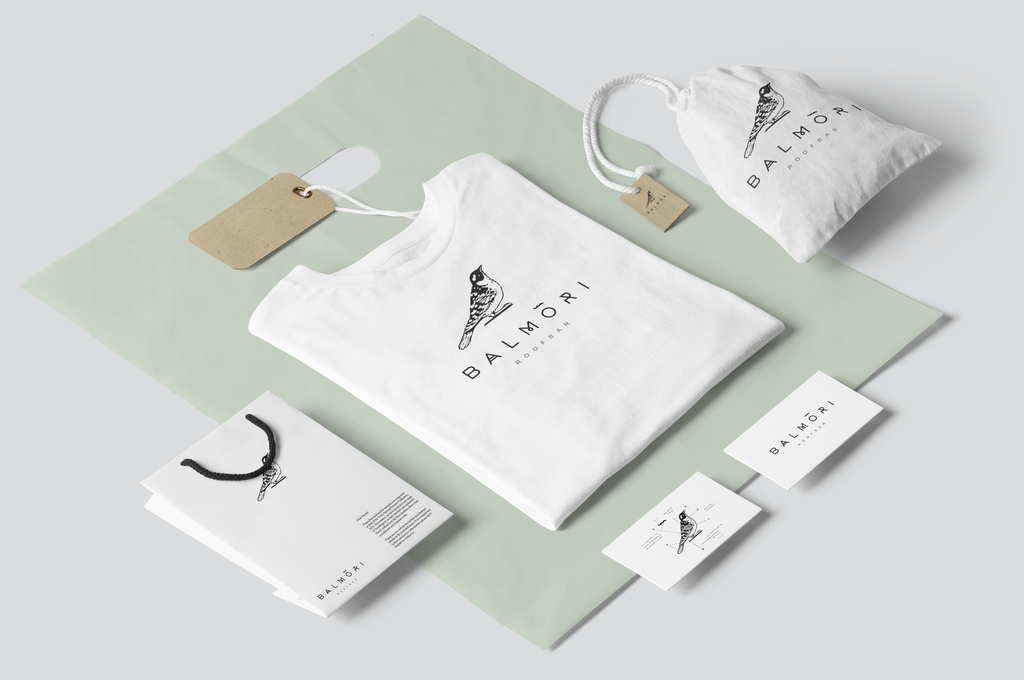 奢华咖啡厅奶茶LOGO样机