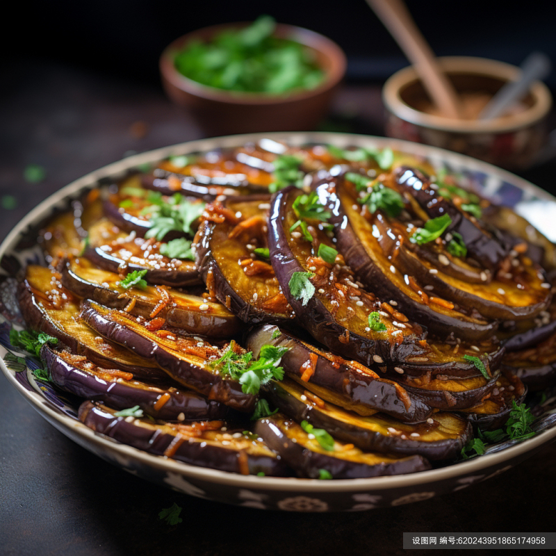 红烧茄子素材茄子素材食物素材图片