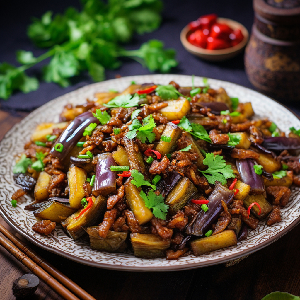食物素材茄子素材红烧茄子素材
