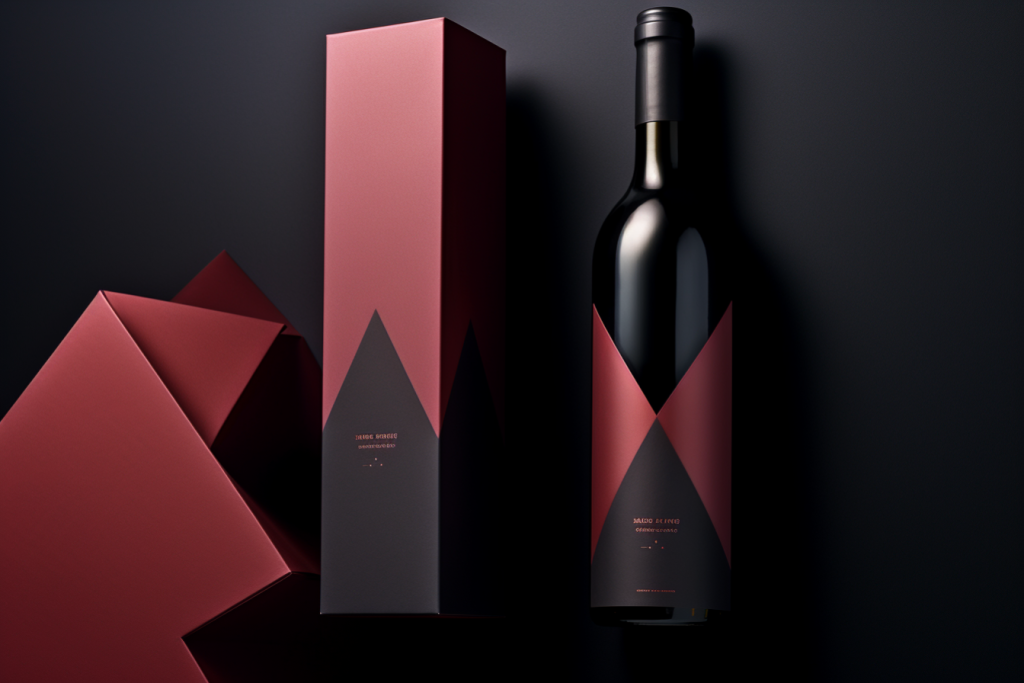 酒文化葡萄酒红酒酒瓶包装样机模型