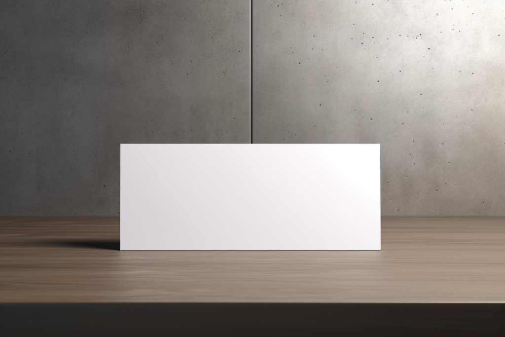 海报卡片明信片名片卡片样机模型