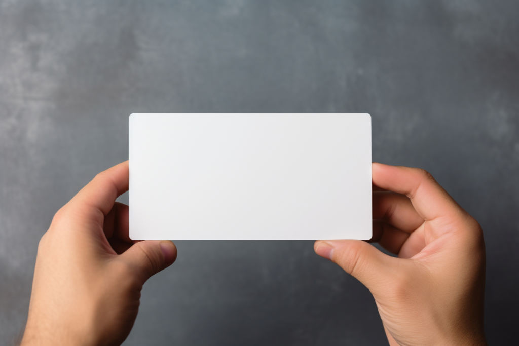 海报卡片明信片名片卡片样机模型