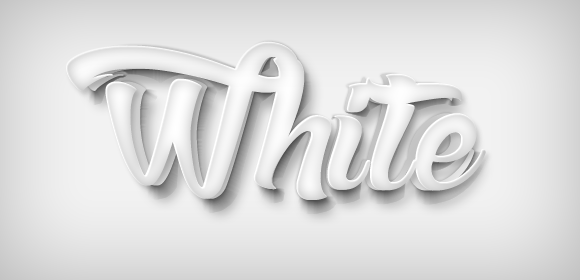 while立体艺术特效字素材