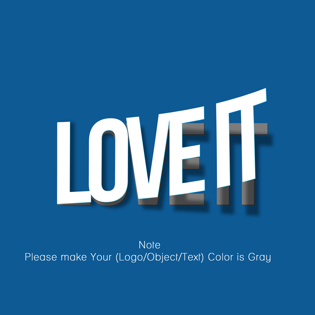 loveit英文艺术特效字素材