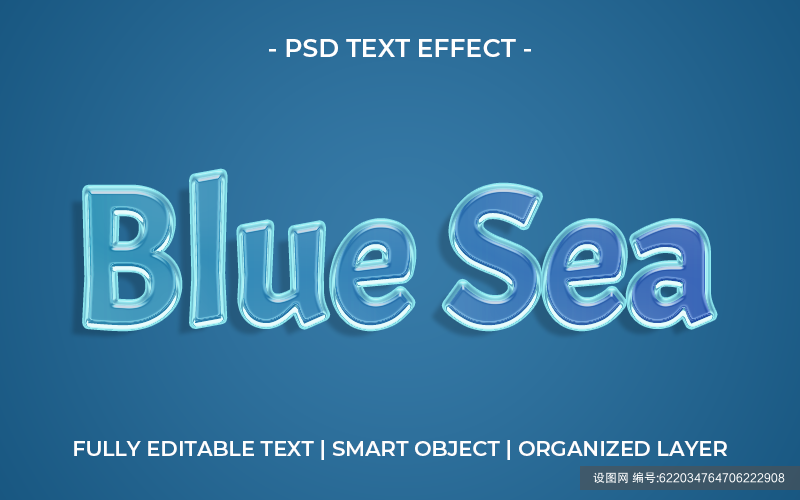 blue文字特效艺术字psd下载_编号622034764706222908-设图网