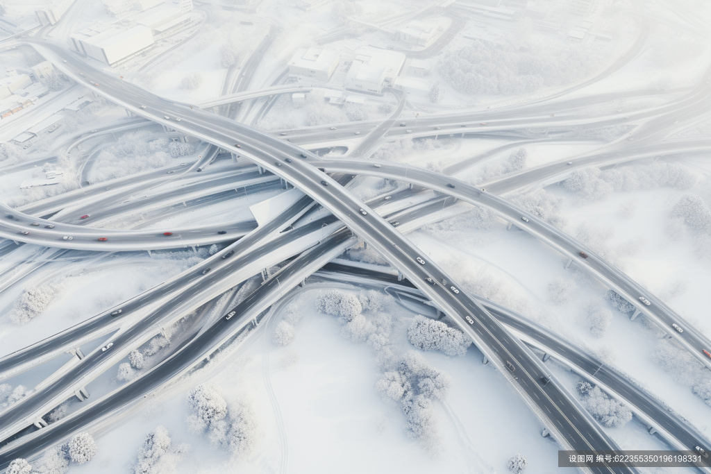 冬季雪景雪地植物冰天雪地素材图片背景