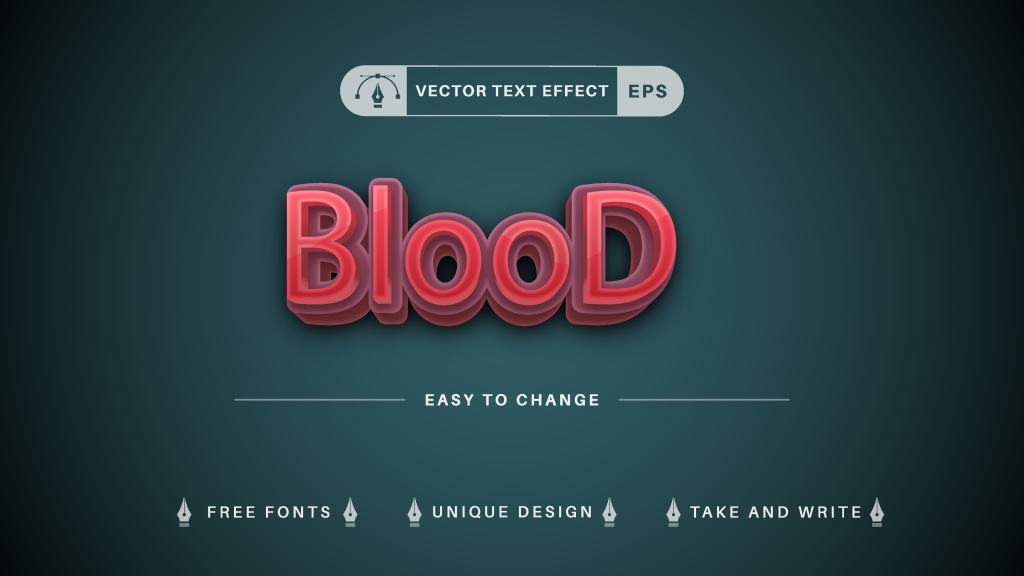 3D字体效果设计