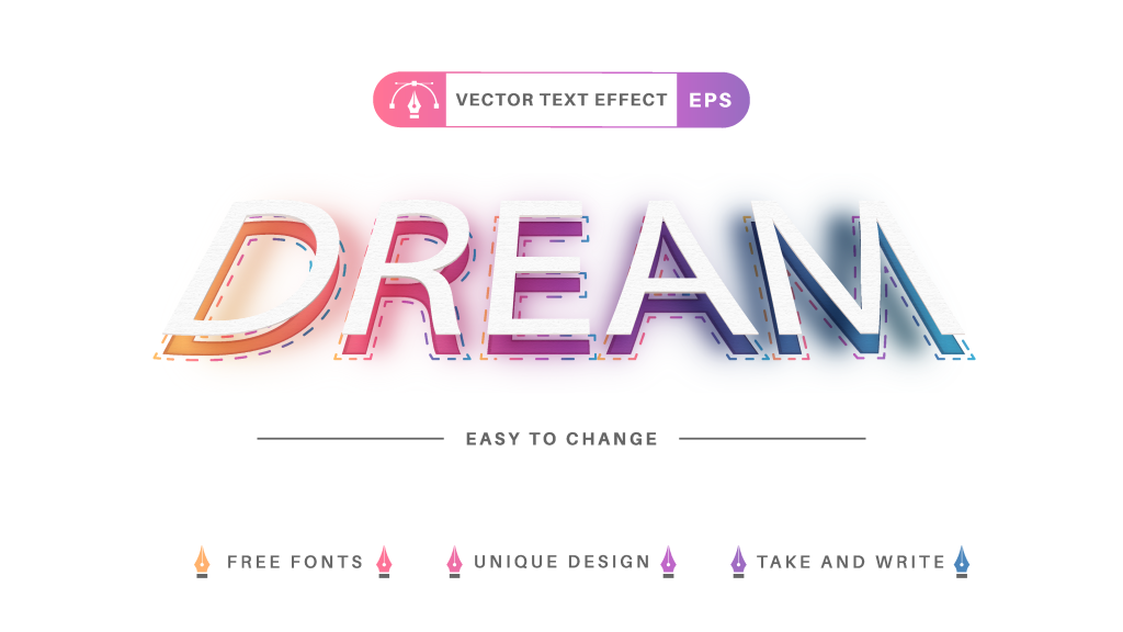 3D字体效果设计
