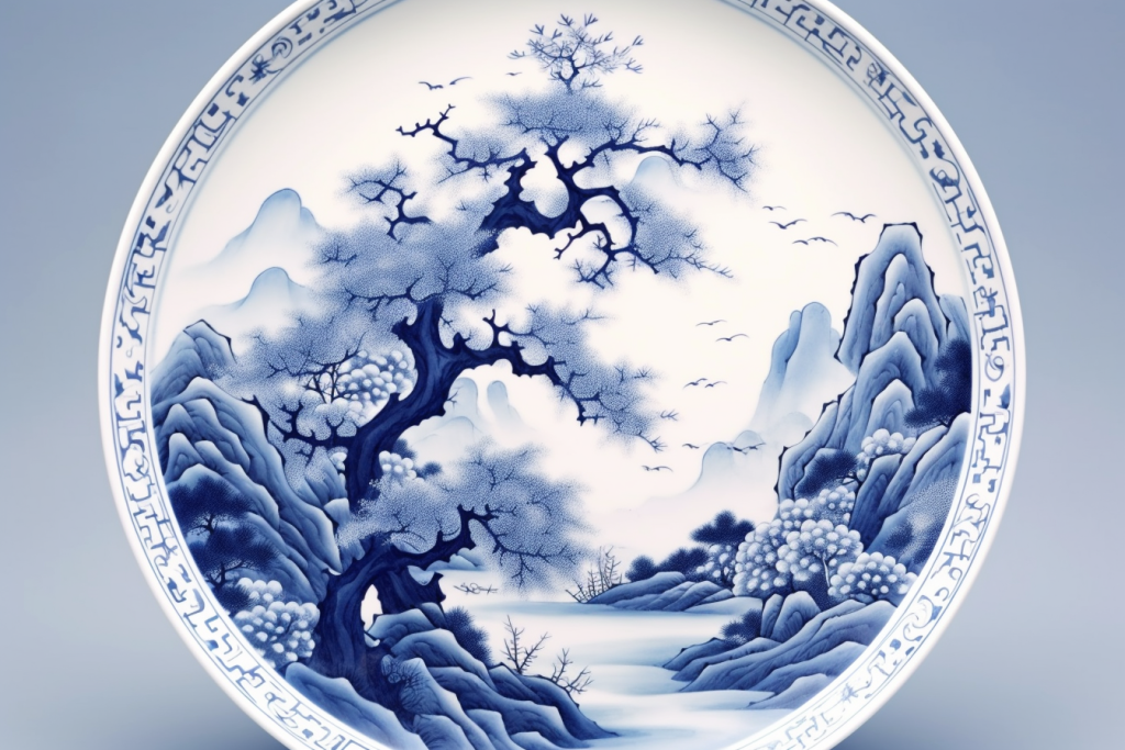 瓷器工艺品青花瓷摆件瓷器图片