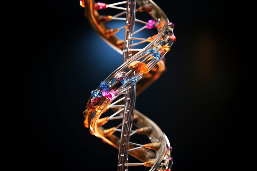 生物化学双螺旋结构基因组生物医疗图片