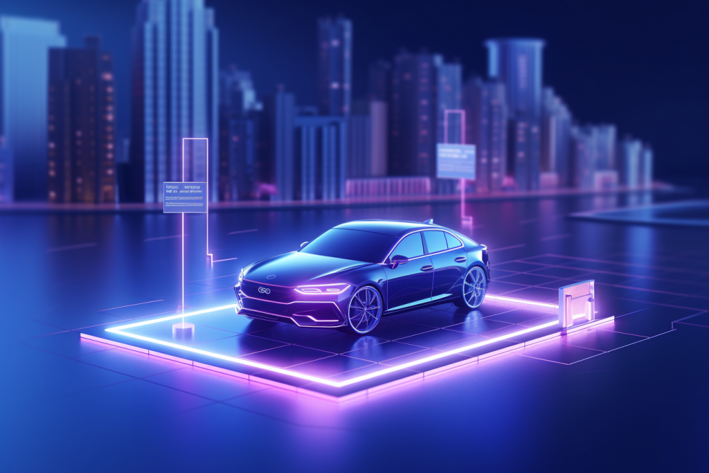 高科技汽车模型概念图片