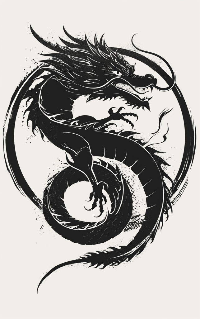 龙元素素材图2024新年元素