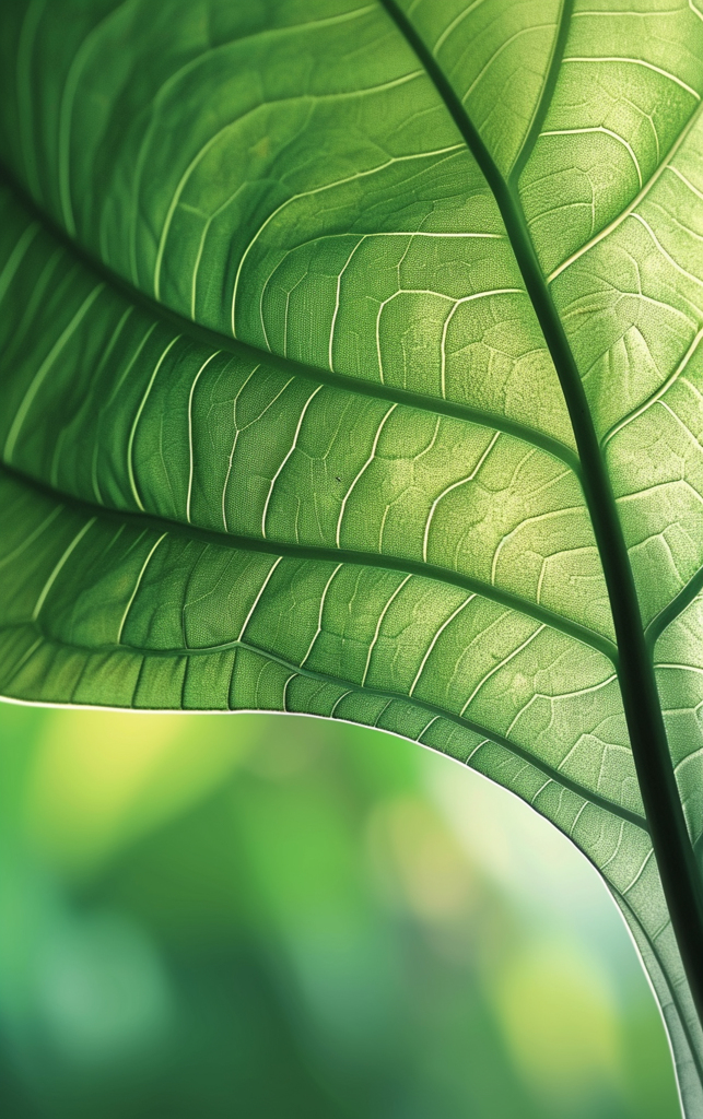 简约植物数字艺术图AI图