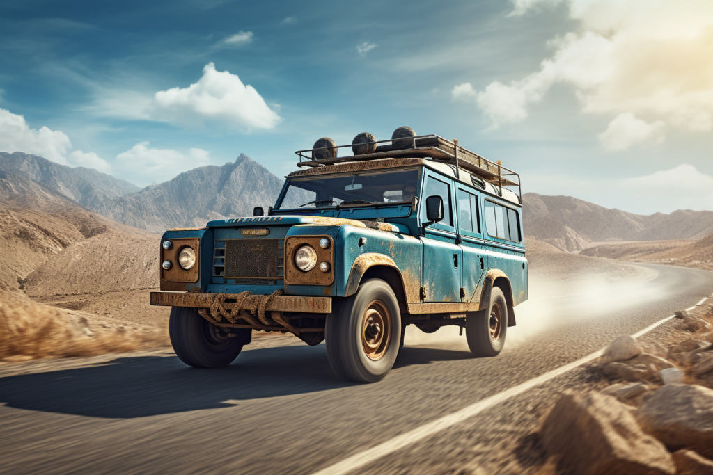 大气越野车图片摄影图