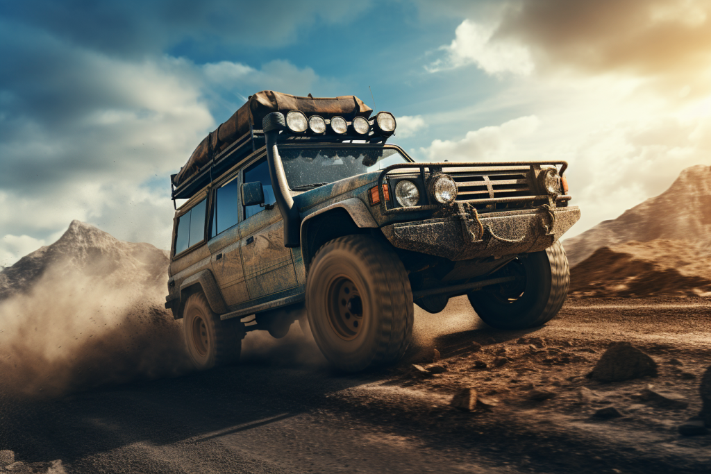 大气越野车图片摄影图