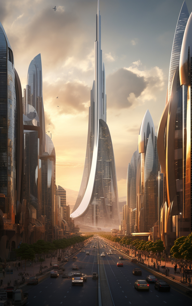 简约建筑素材图AI图背景