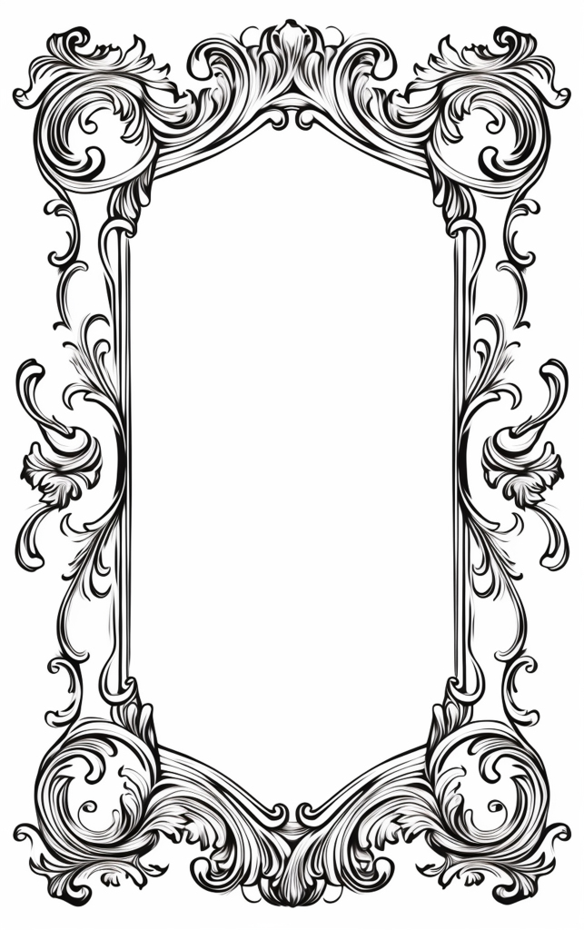 复古边框背景简约边框背景