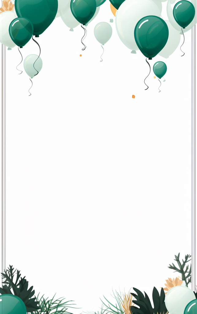 简约竹子边框AI图背景