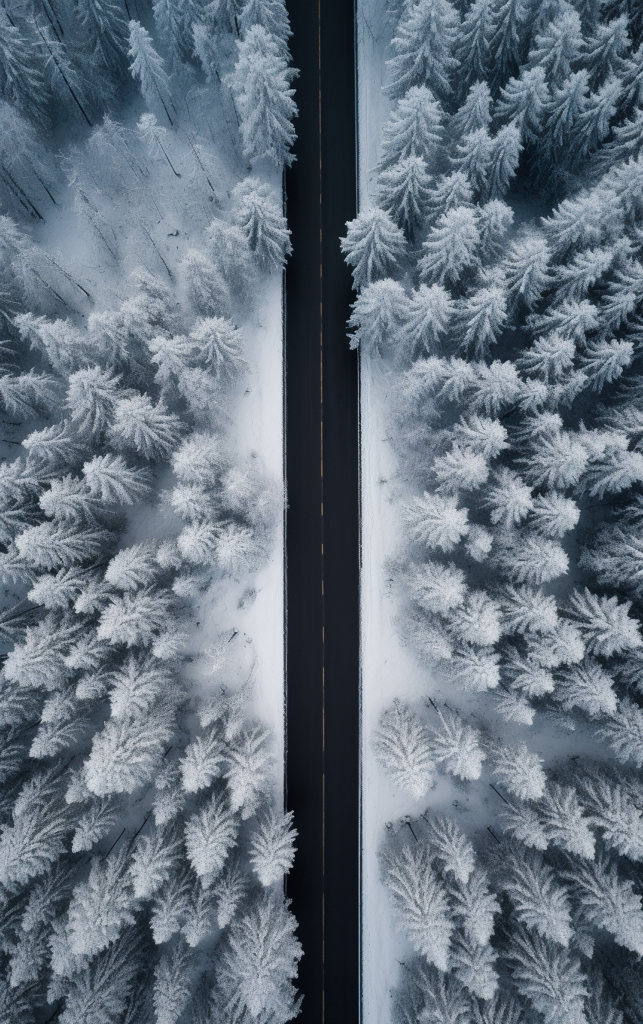 树木壁纸风景树木背景AI图