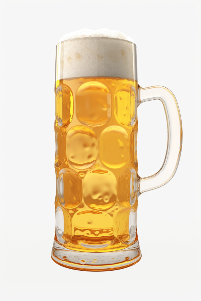 3D立体啤酒酒水模型