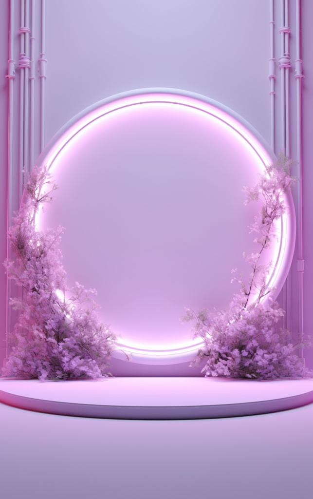 简约电商展示台背景素材图片