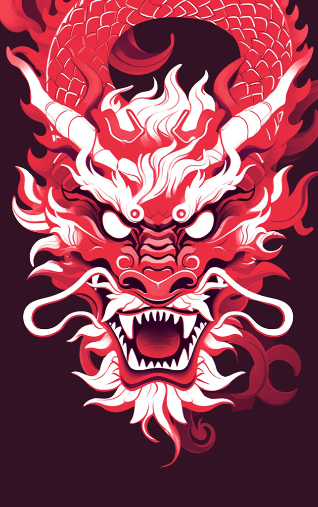 龙年插画素材图片新元素