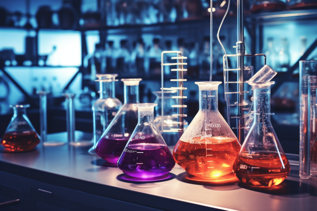 微生物化学研究实验室室内摄影图