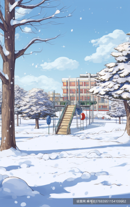 冬天雪地场景素材图片AI图免费下载_jpg格式_3767×6000像素_编号637683951154109962-设图网