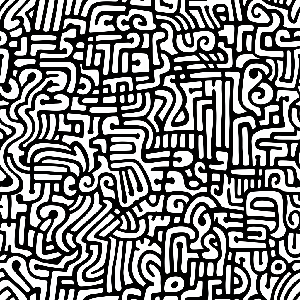 数字艺术纹理几何背景AI图