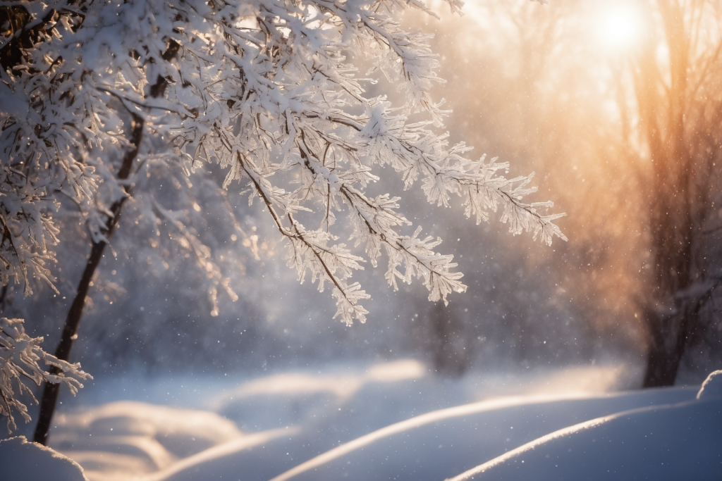 雪花轮廓冬天下雪飘雪摄影图