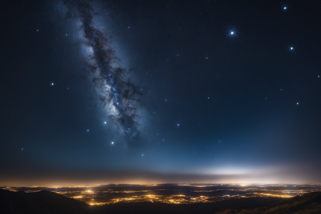 高清唯美星空摄影图片