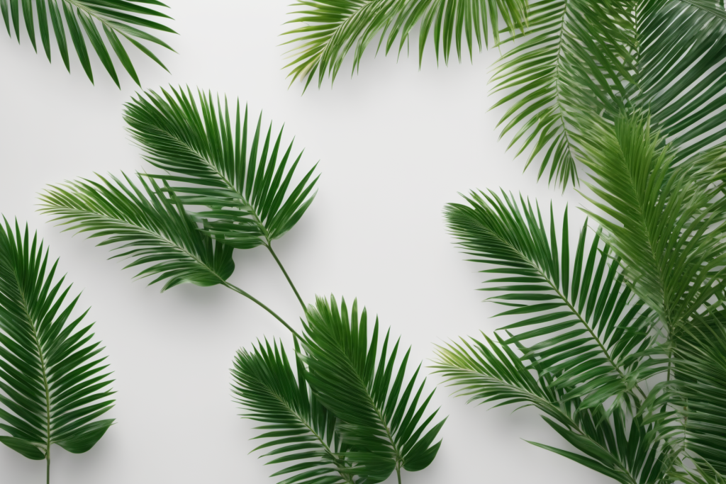 绿叶自然植物背景图