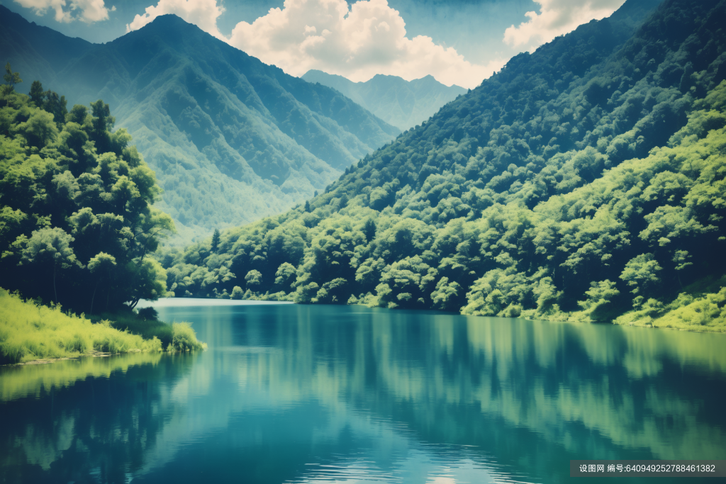自然景观湖水摄影图png下载_编号640949252788461382-设图网