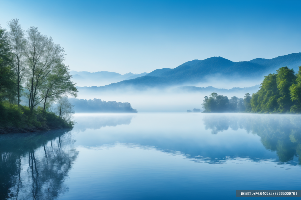 自然风景湖面摄影图png下载_编号640982377665009761-设图网