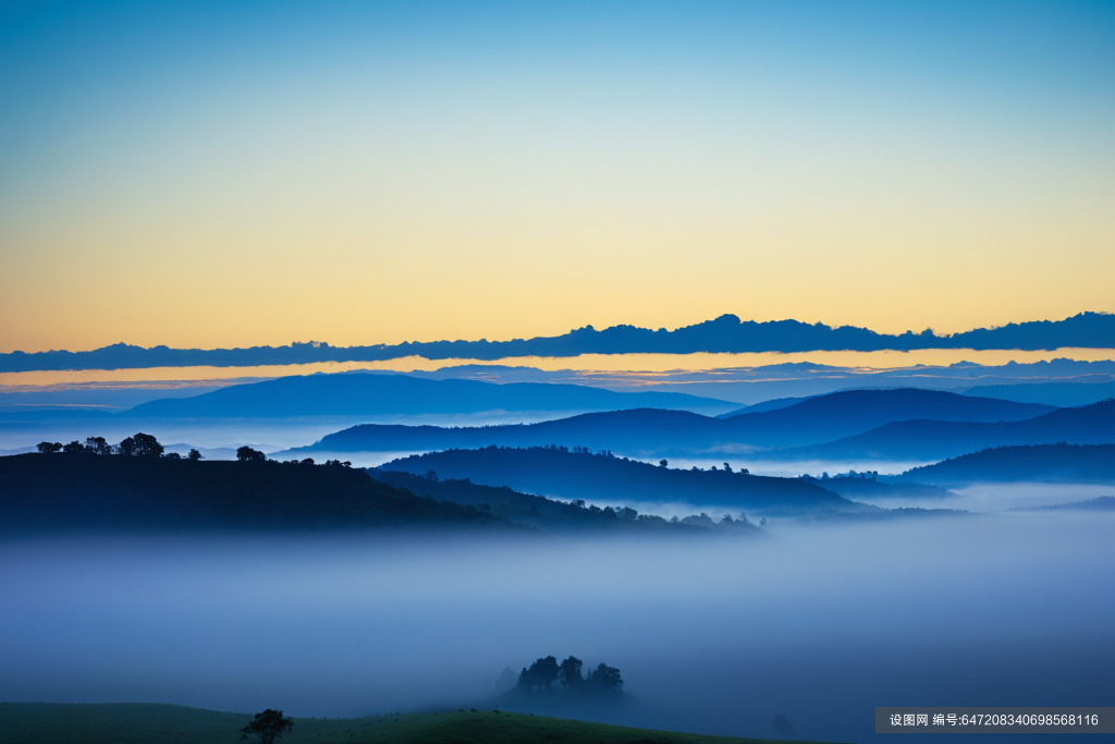 自然风景日出风景