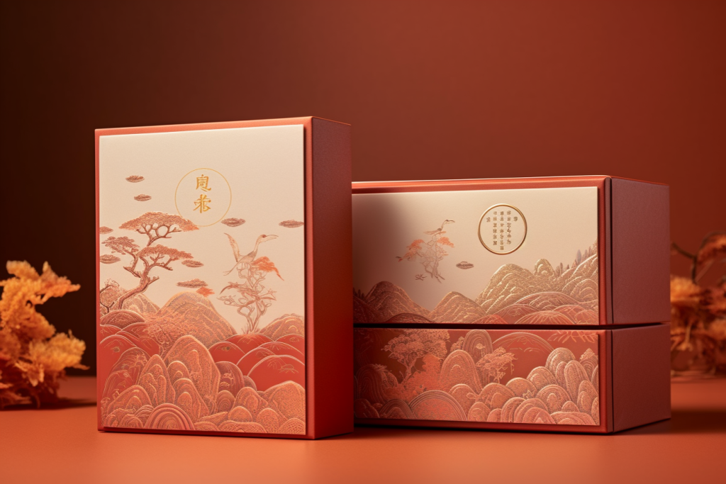 包装盒样机模型图片
