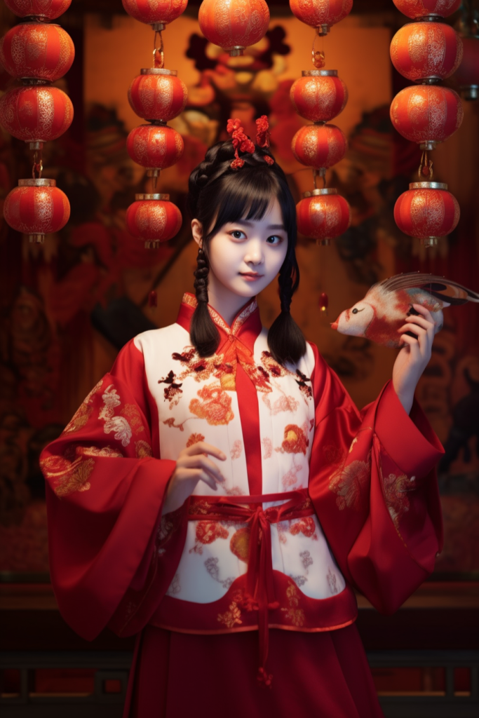 汉服文化人物图片