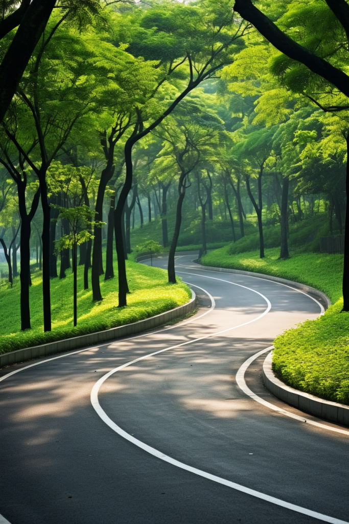 公园林间小道散步小路跑道图片摄影图png下载_编号650445573203301410-设图网