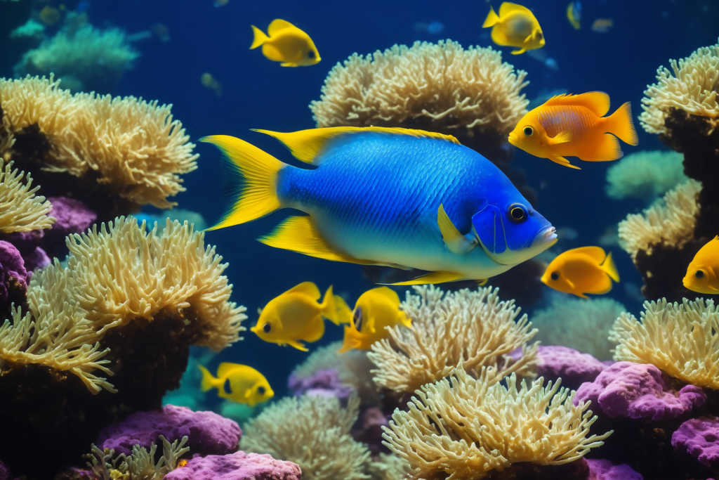 自然海洋生物动物摄影图图片