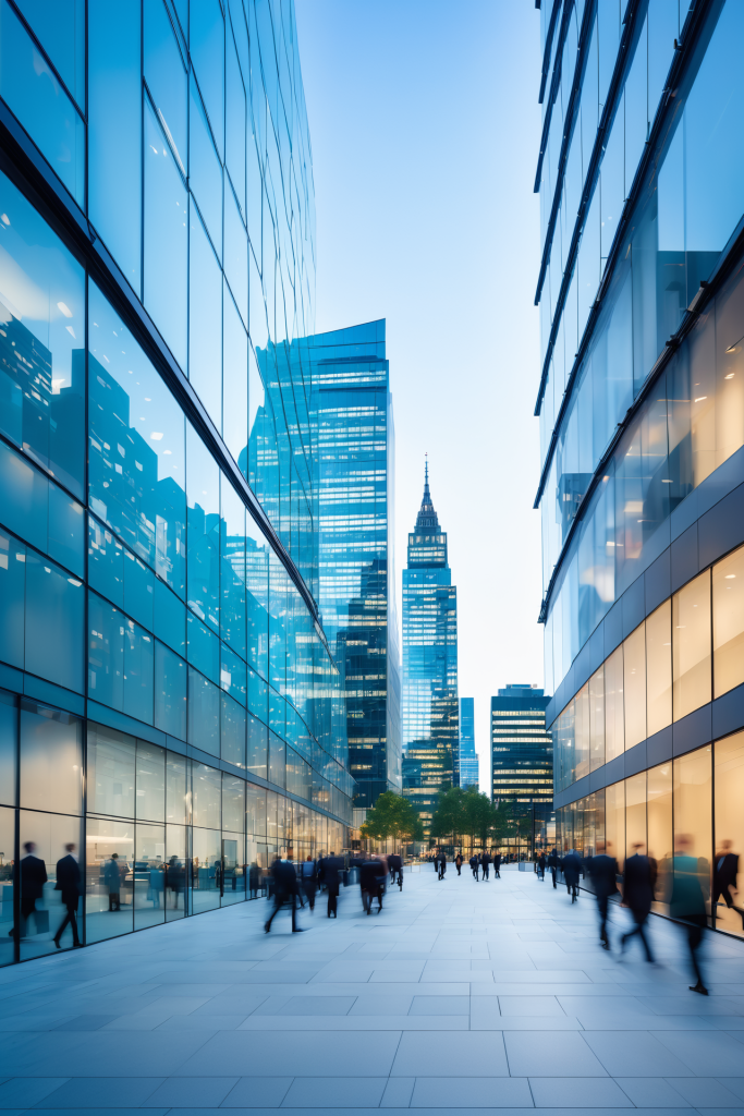 商务楼高楼大厦摄影图图片