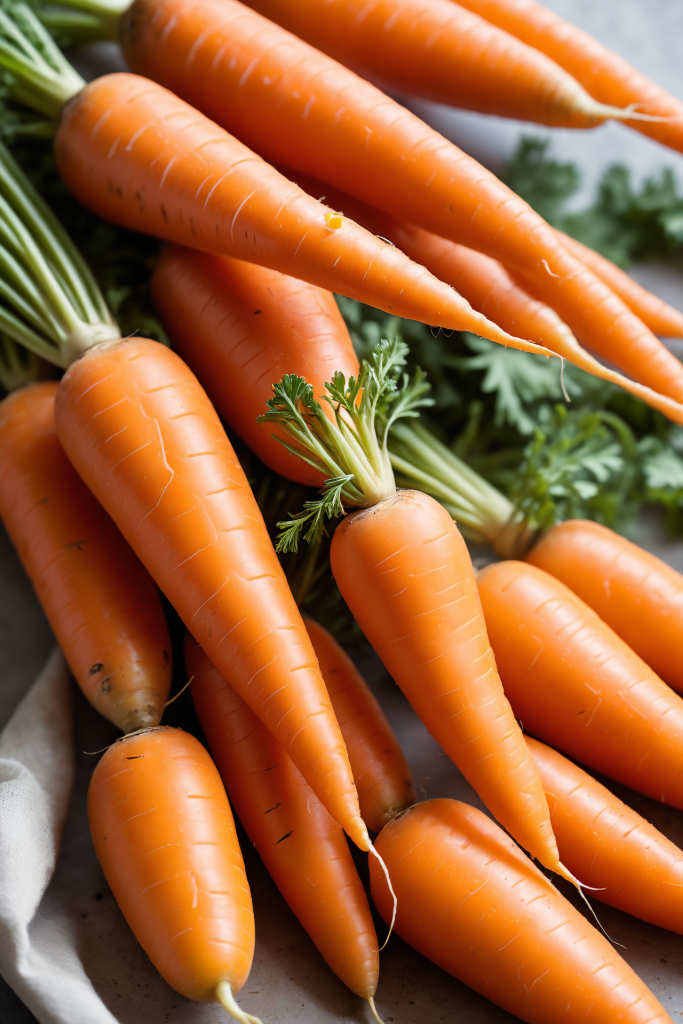 新鲜美味胡萝卜图片摄影图