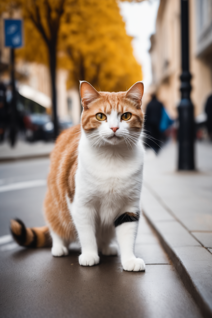 花猫家宠摄影图图片