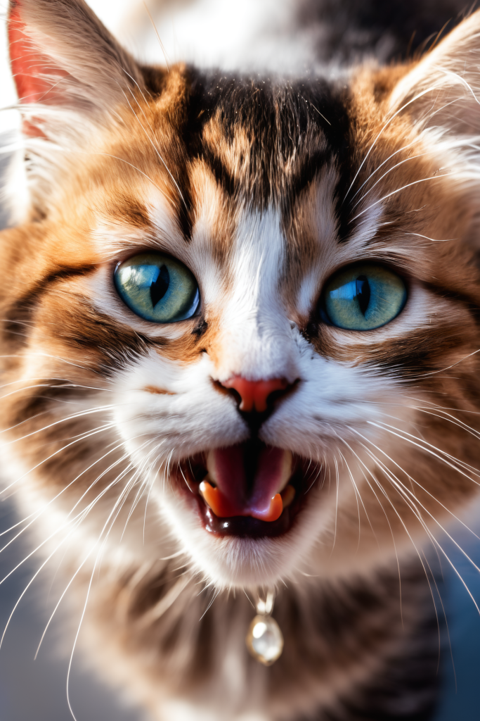 幼崽猫科动物花猫可爱萌宠小猫摄影图图片
